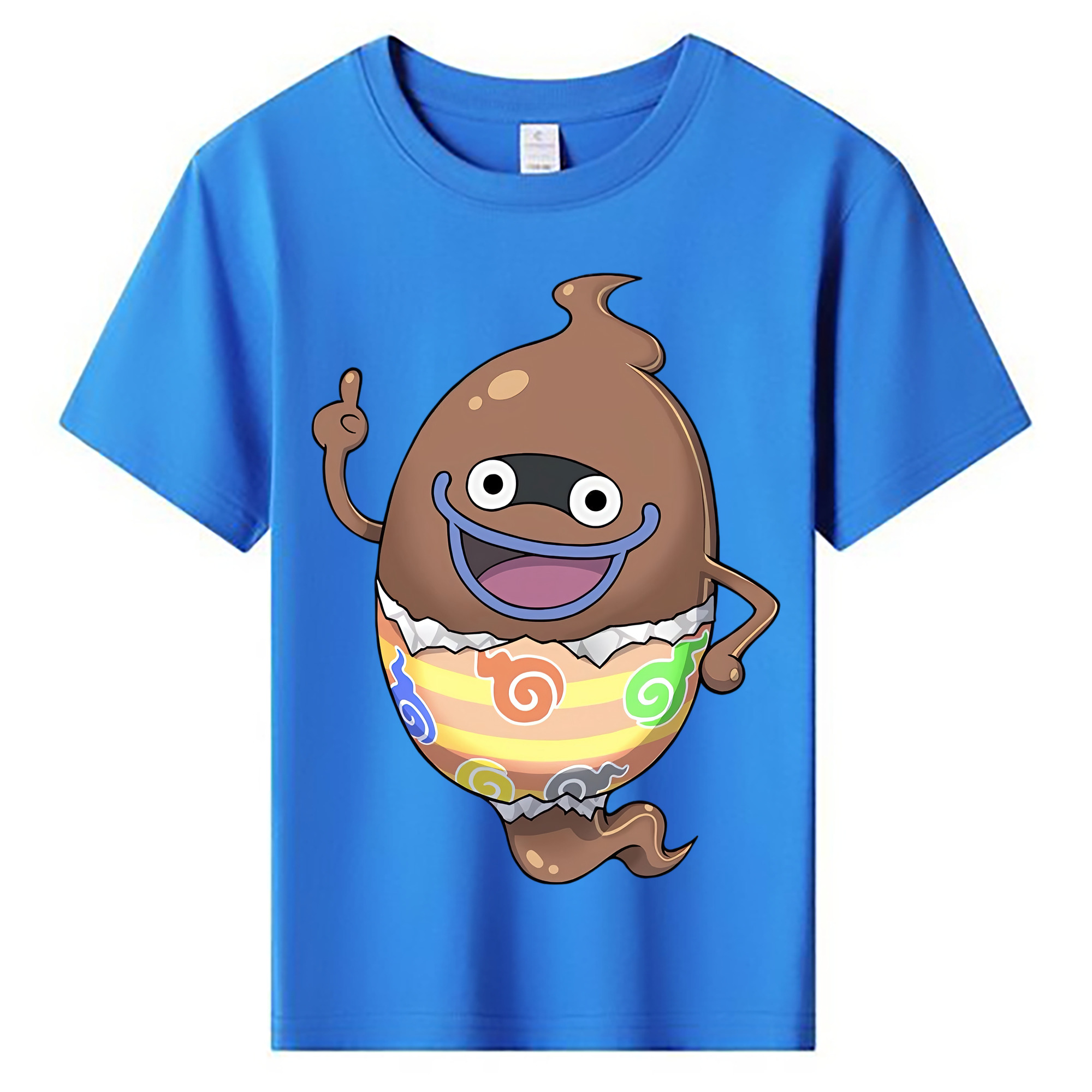 （画像用） 妖怪ウォッチ Yo-kai Watch 綿100％キッズTシャツ（フロントプリント）